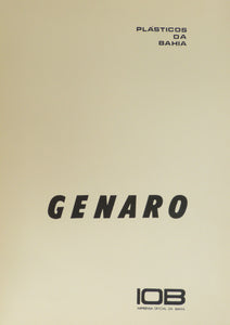 GENARO: Plasticos Da Bahia by Jorge Amado