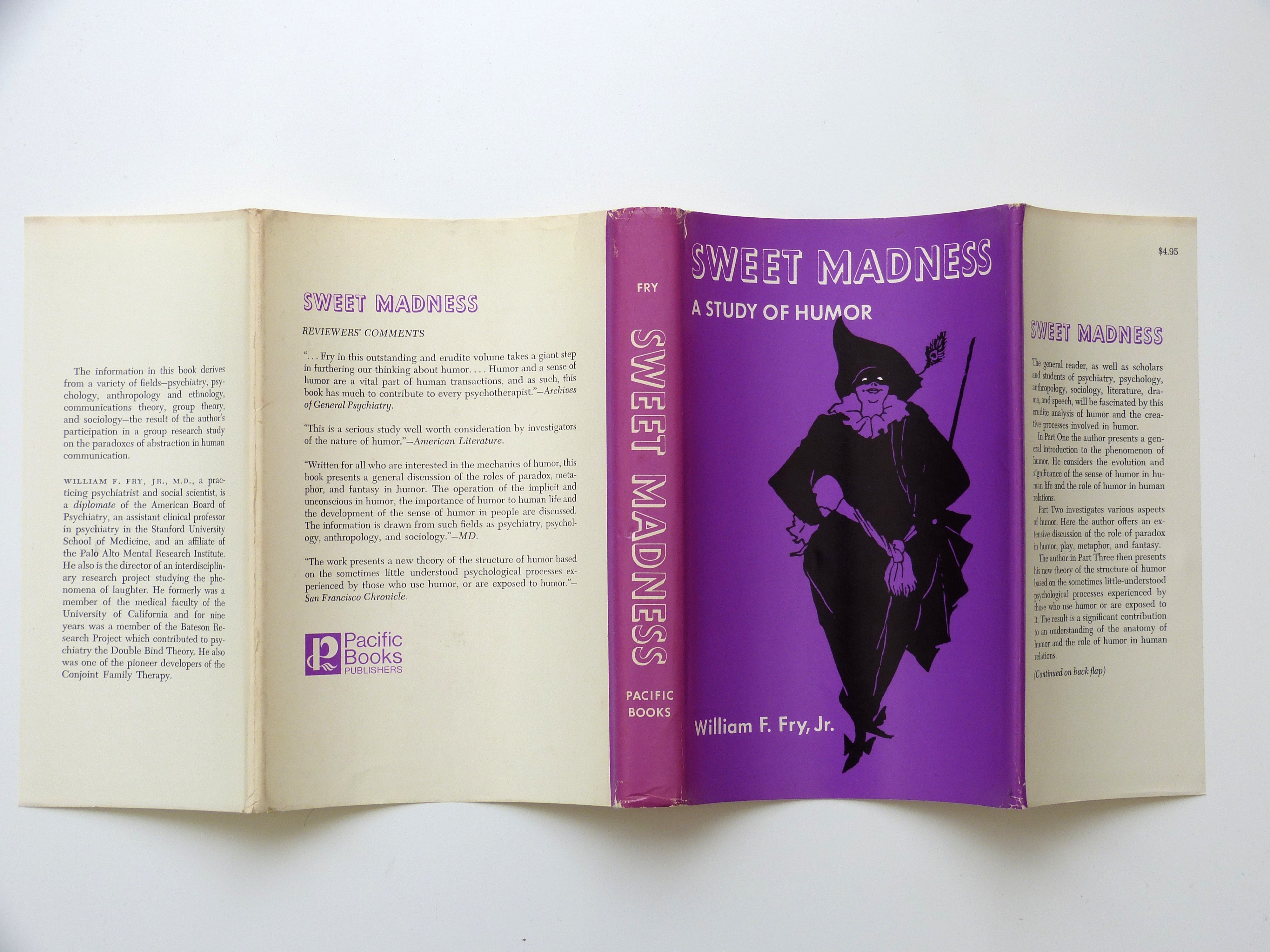 Sweet Madness: A Study of Humor by William Fry