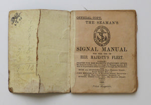 The Seaman's Signal Manual for the use of Her Majesty's Fleet. Official Copy HMSO,