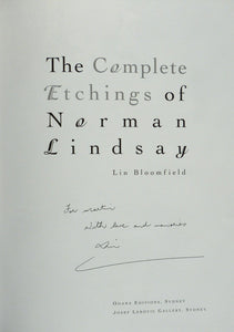 The complete etchings of Norman Lindsay Lin Bloomfield