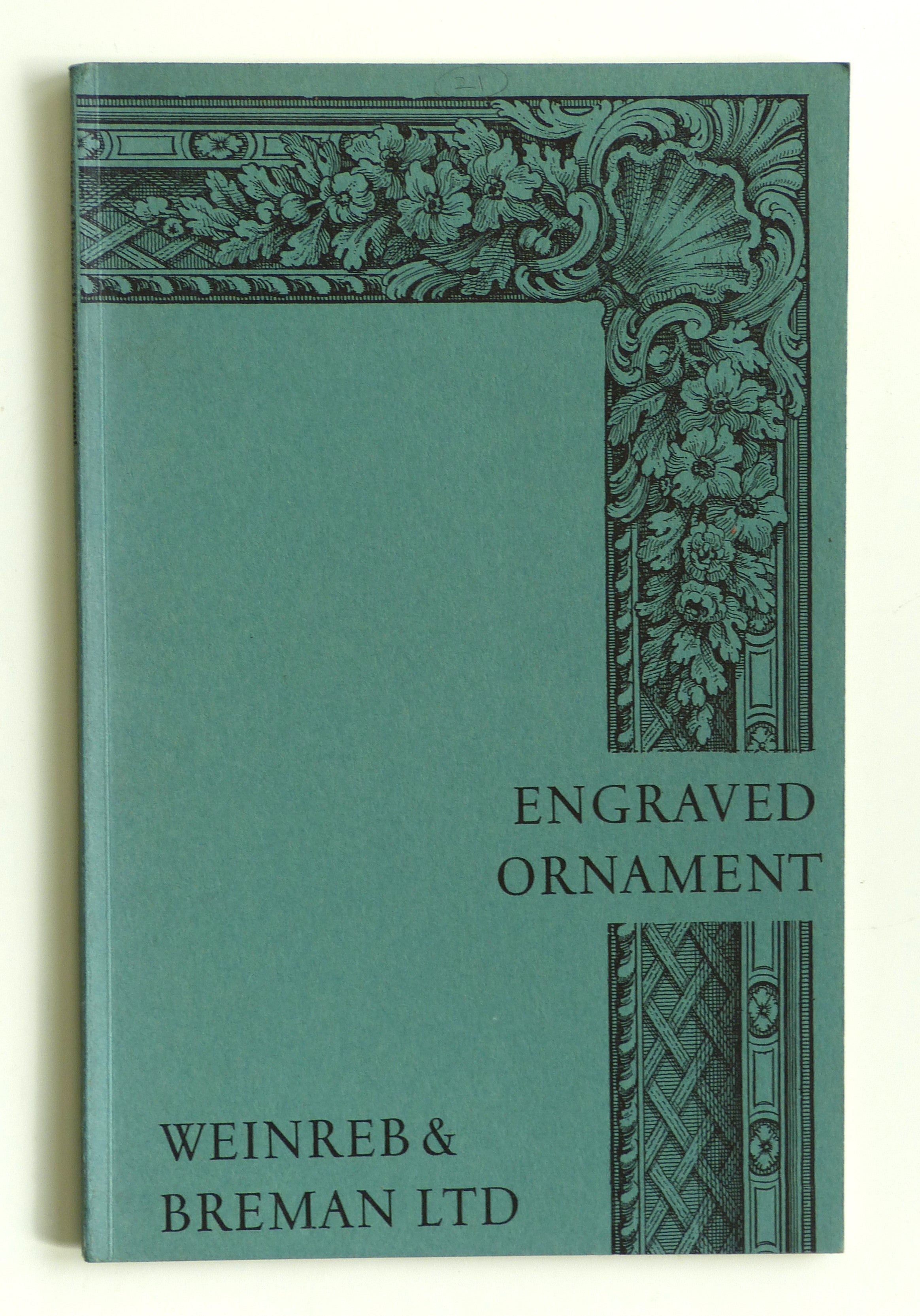 Architecture Catalogue 21: Engraved Ornament. Paul Breman.