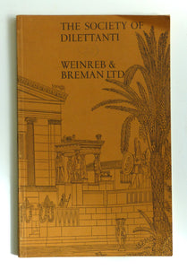 Architecture Catalogue 25: The Society of Dilettanti Neo-Classical Taste and Greek Revival Architecture by  Breman, Paul