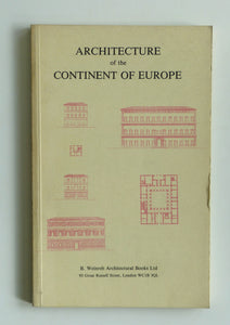 Catalogue 44 - Architecture of Continent Europe WEINREB, B.