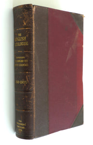 English Catalogue Of Books 1898-1900 Comprising The London and The British Catalogues