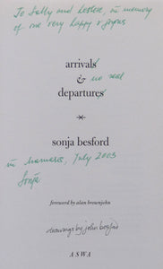 Arrivals and Departures by Besford, Sonja