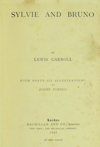 Sylvie and Bruno by Carroll, Lewis