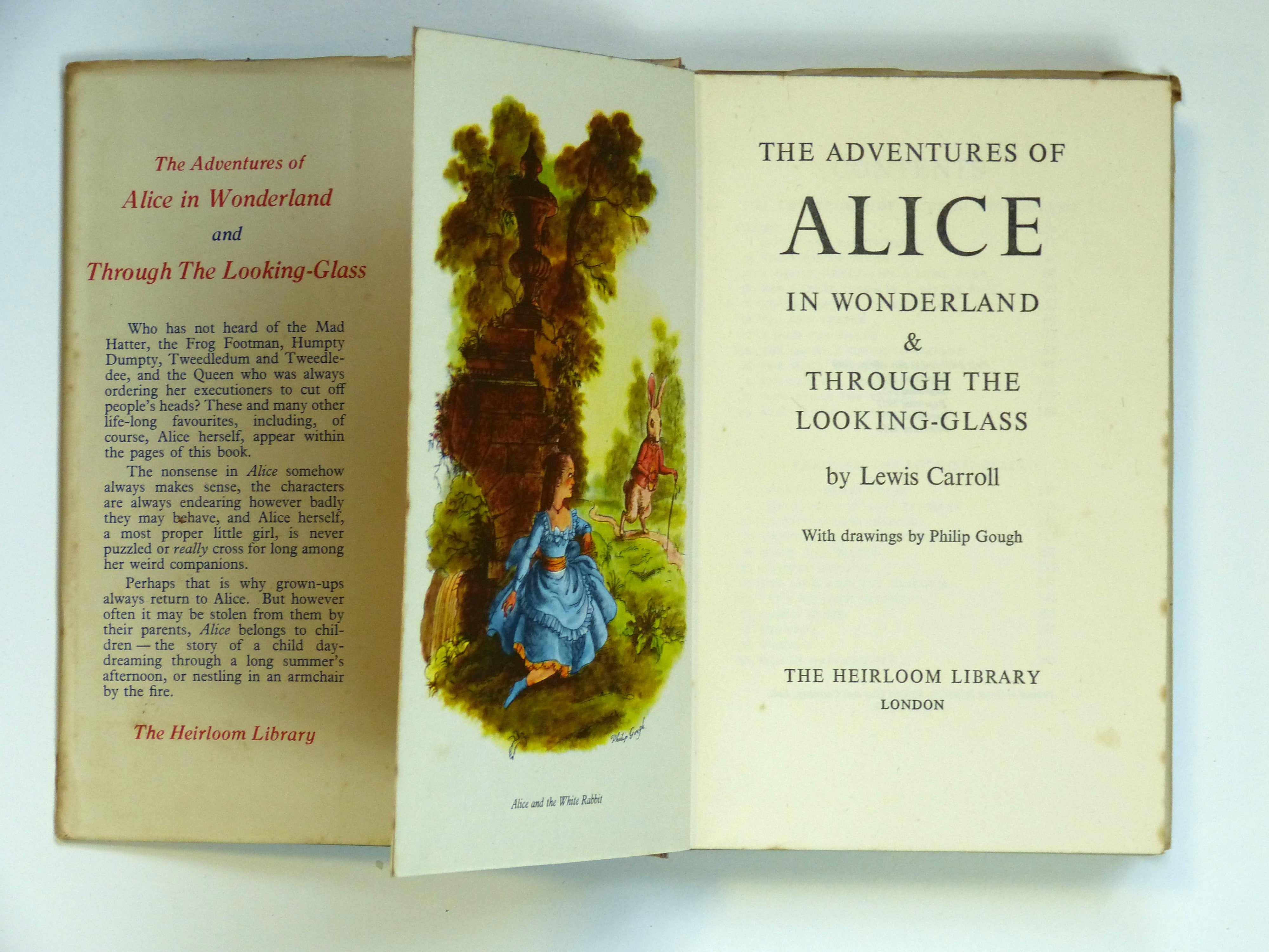 Alice's Adventures in Wonderland and Through the Looking Glass by Lewis Carroll