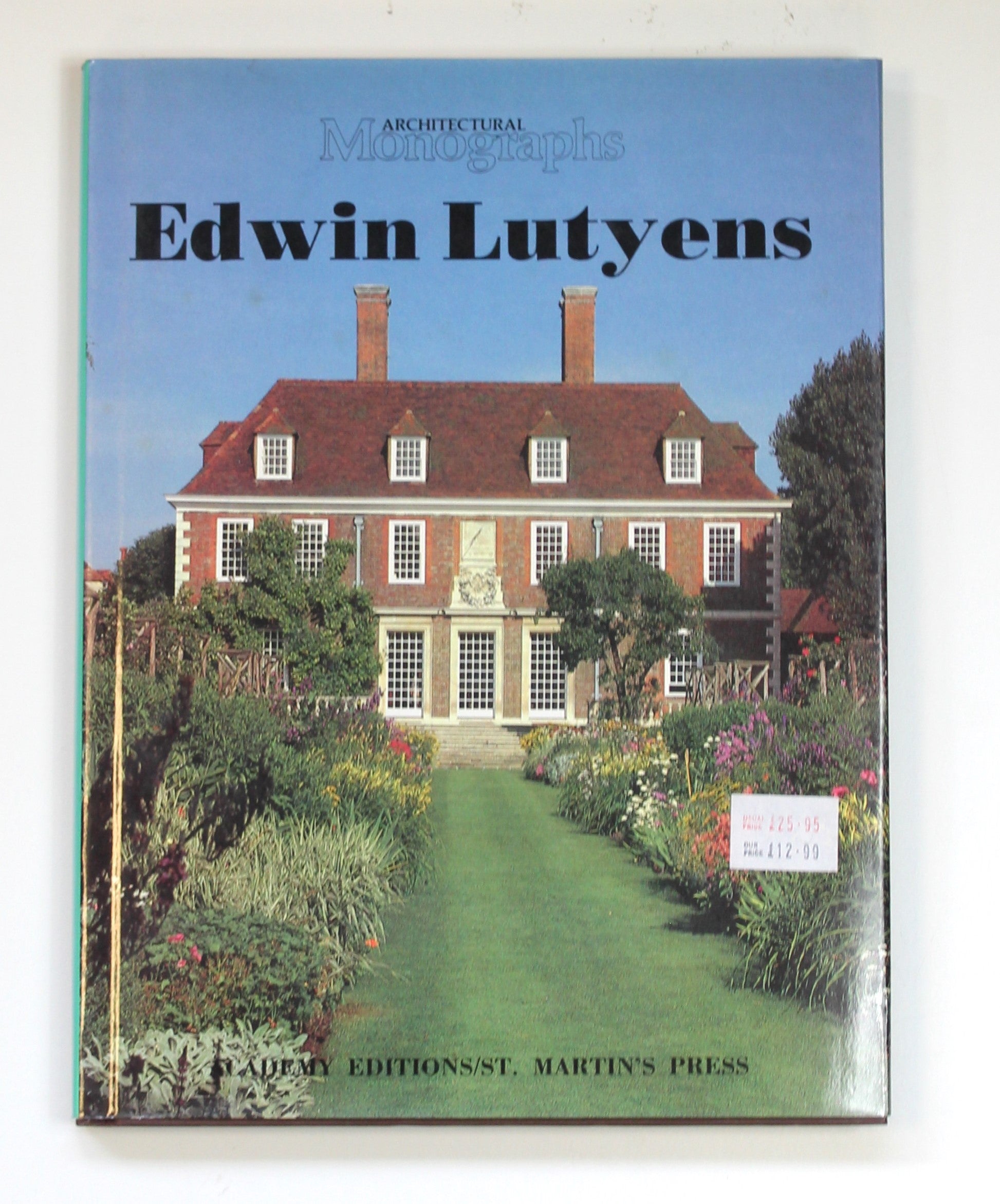 Edwin Lutyens (Architectural Monographs, No 6) by Dunster, David (ed.)