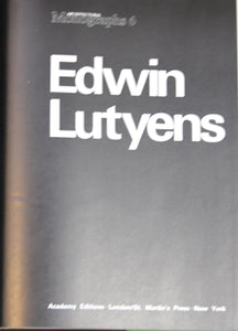 Edwin Lutyens (Architectural Monographs, No 6) by Dunster, David (ed.)