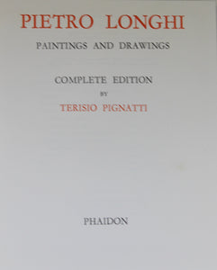 Pietro Longhi by Pignatti, Terisio