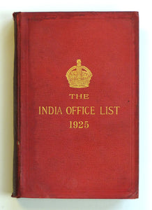 The India Office List 1925