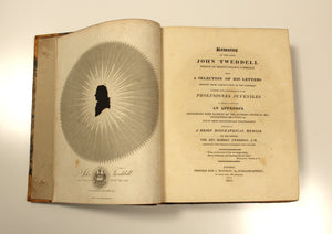 Remains of the late John Tweddell Fellow of Trinity-College Cambridge being a Selection of his Letters written from various parts of the Continent by TWEDDELL, The Rev. Robert (ed)