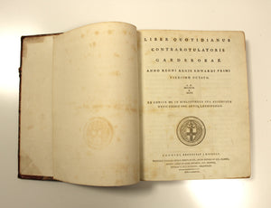 Liber Quotidianus Contrarotulatoris Garderobae. Anno Regni Regis Edwardi Primi Vicesimo Octavo. A.D. MCCXCIX & MCCC