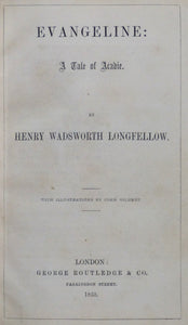 Evangeline: A Tale of Acadie by Longfellow, H