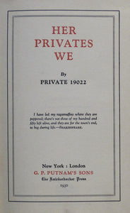 HER PRIVATES WE MANNING Frederic, Private 19022