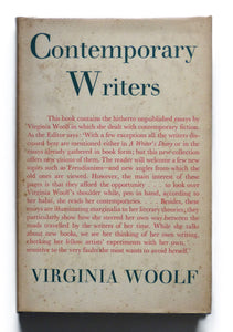 Contemporary Writers. With a Preface by Jean Guiguet by Woolf, Virginia