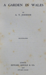 A Garden in Wales by  A.T. Johnson
