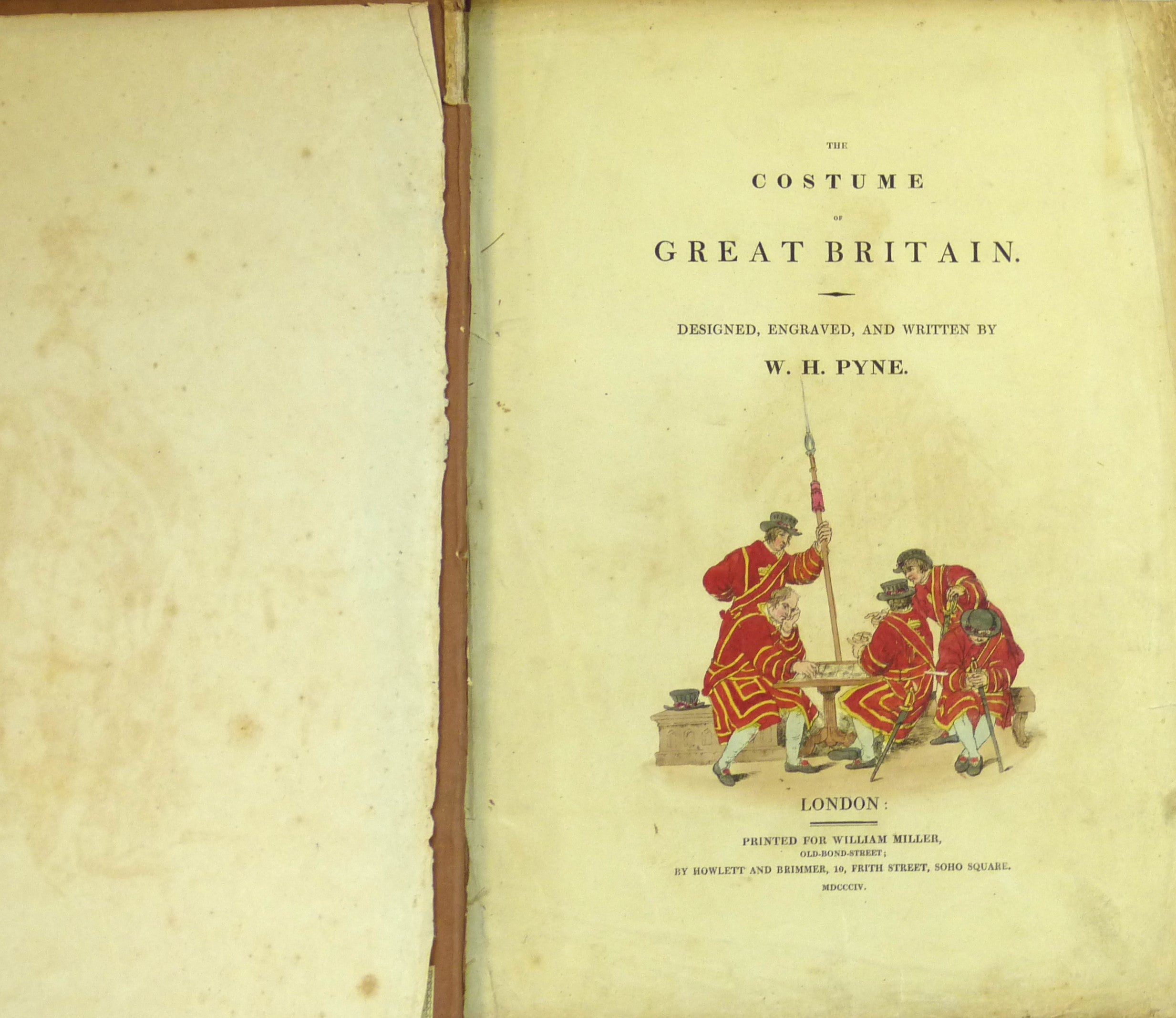 The Costume of Great Britain by Pyne, W.H.