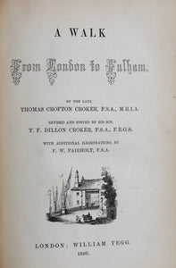 A Walk from London to Fulham  by Thomas Crofton Croker