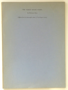 The Tabley House Papers by Hall, Douglas