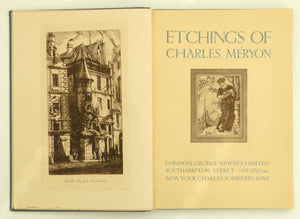 Etchings Of Charles Meryon  by Charles Meryon