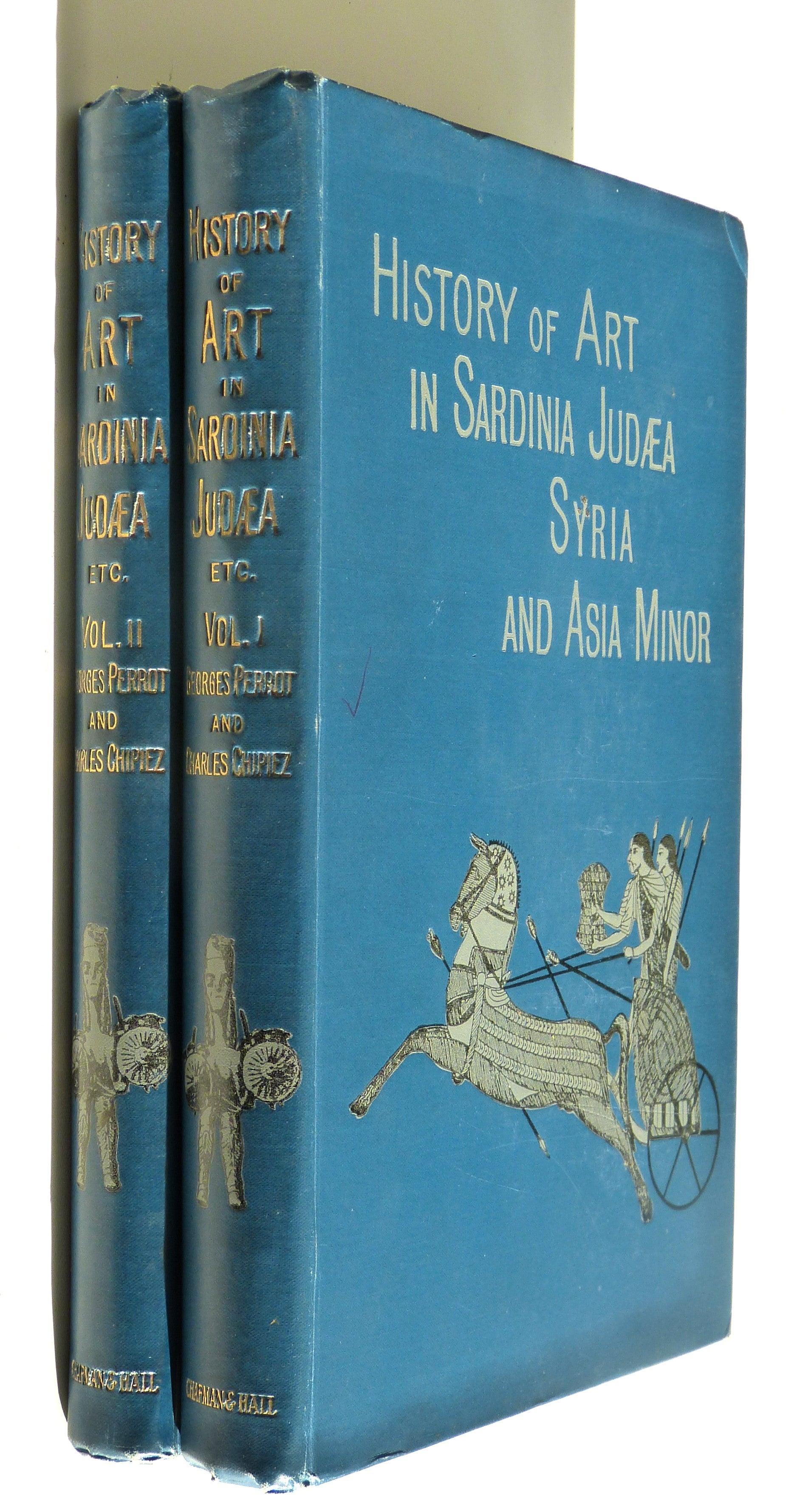 History of Art in Sardinia, Judaea, Syria and Asia Minor (2 volumes) by PERROT, Georges & CHIPIEZ, Charles