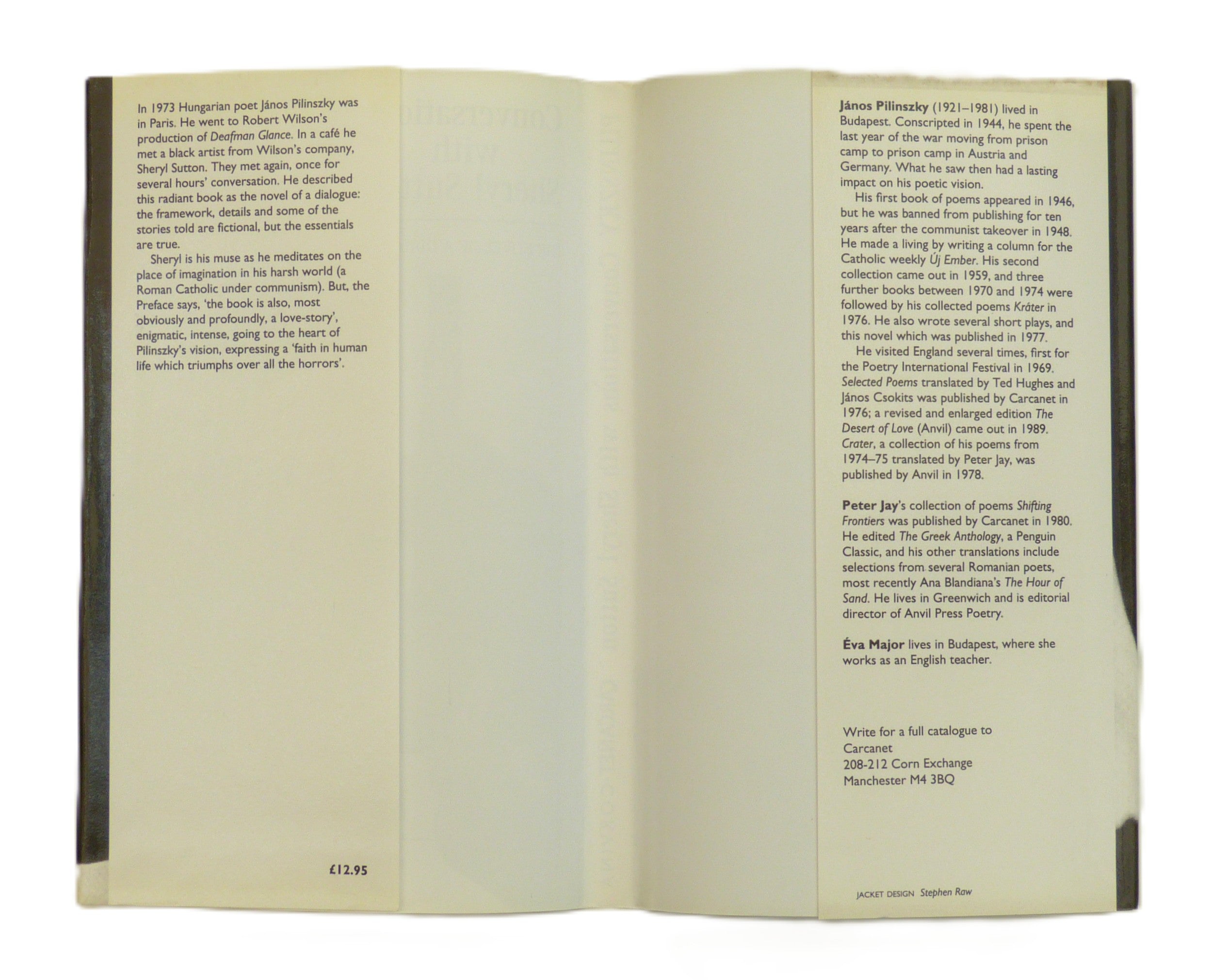 Conversations with Sheryl Sutton: The Novel of a Dialogue  by Pilinszky, Janos