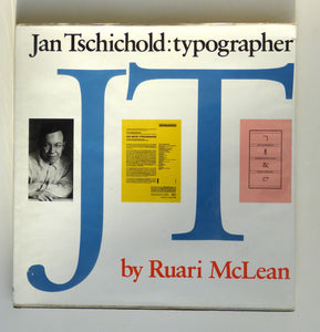 Jan Tschichold, typographer by McLean, Ruari