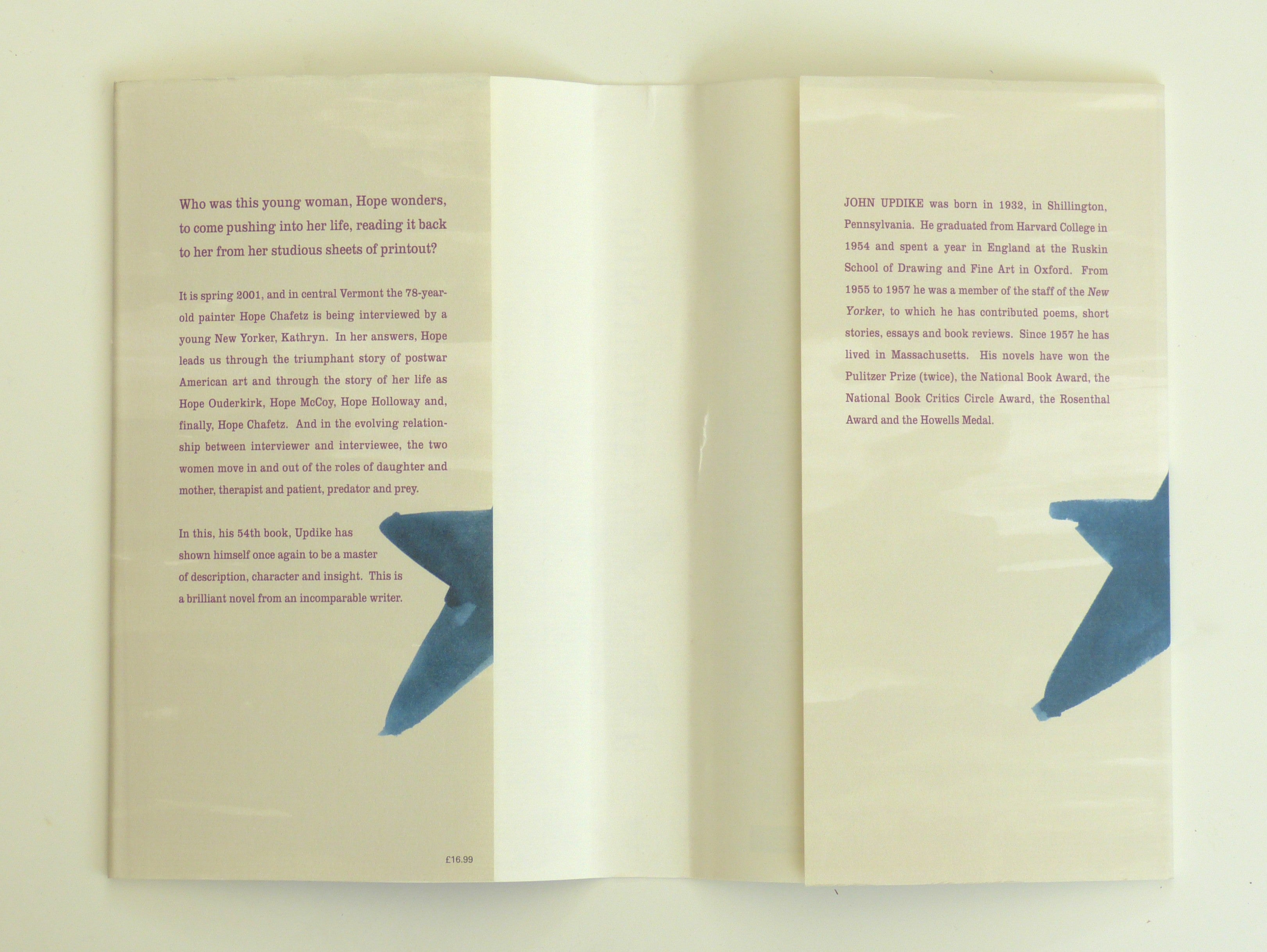 Seek My Face by John Updike