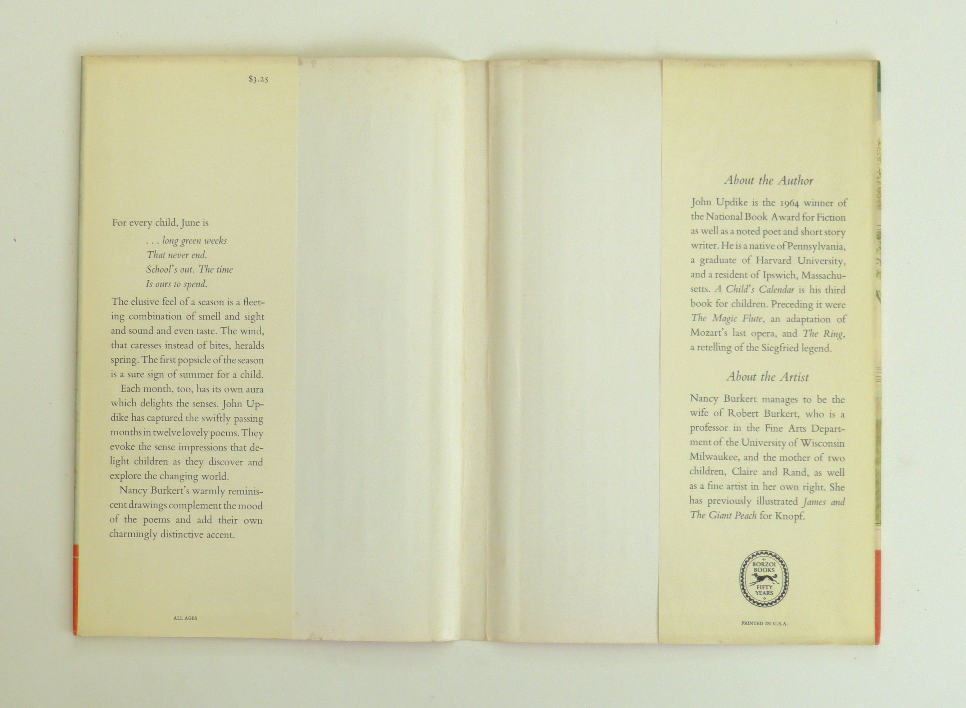 A Child's Calendar by John Updike