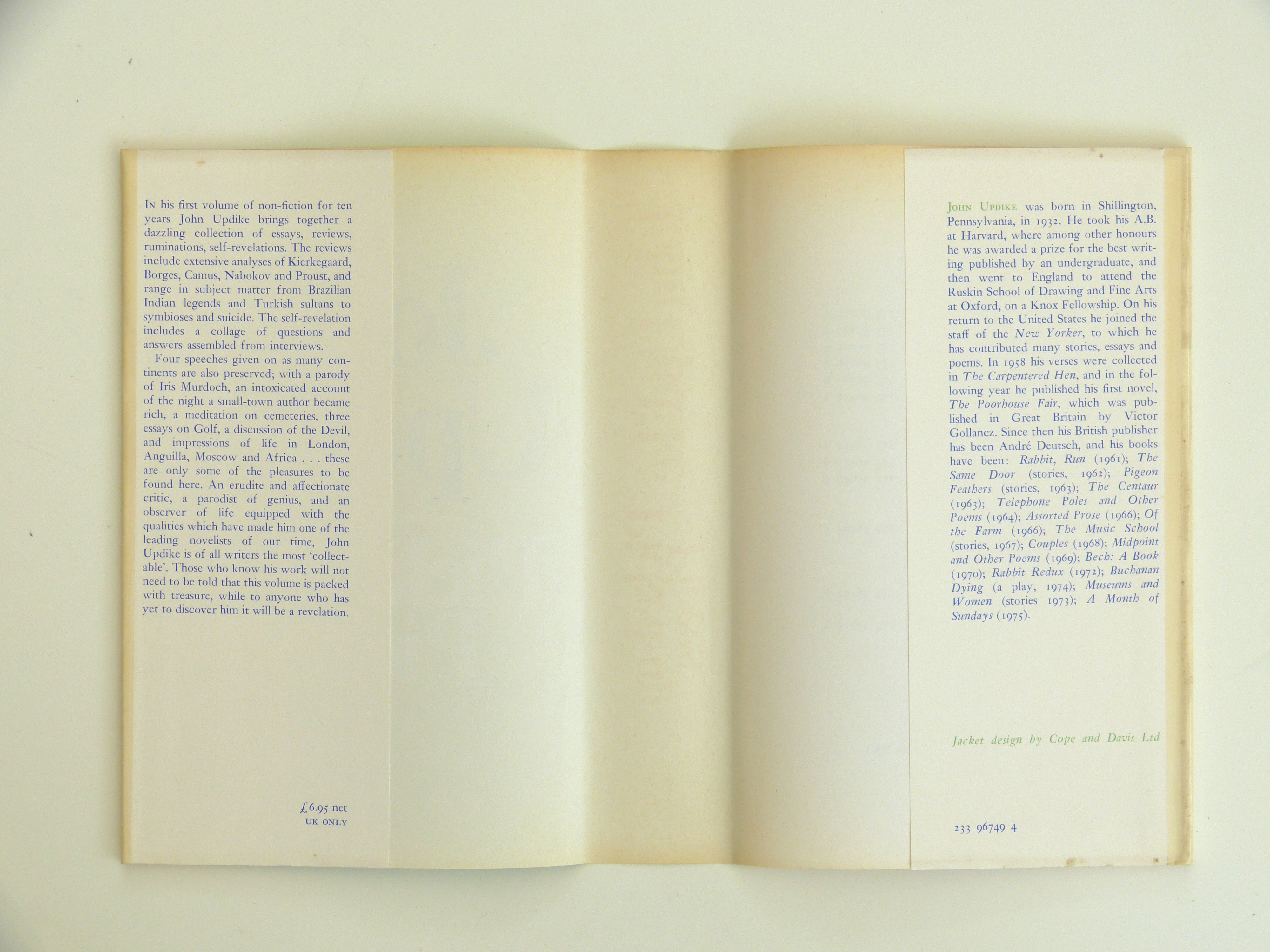 Picked-up Pieces by John Updike