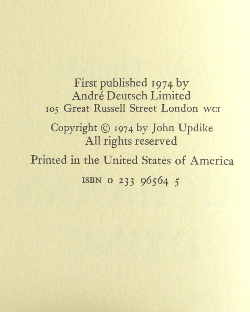 Buchanan Dying by John Updike