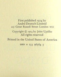 Buchanan Dying by John Updike