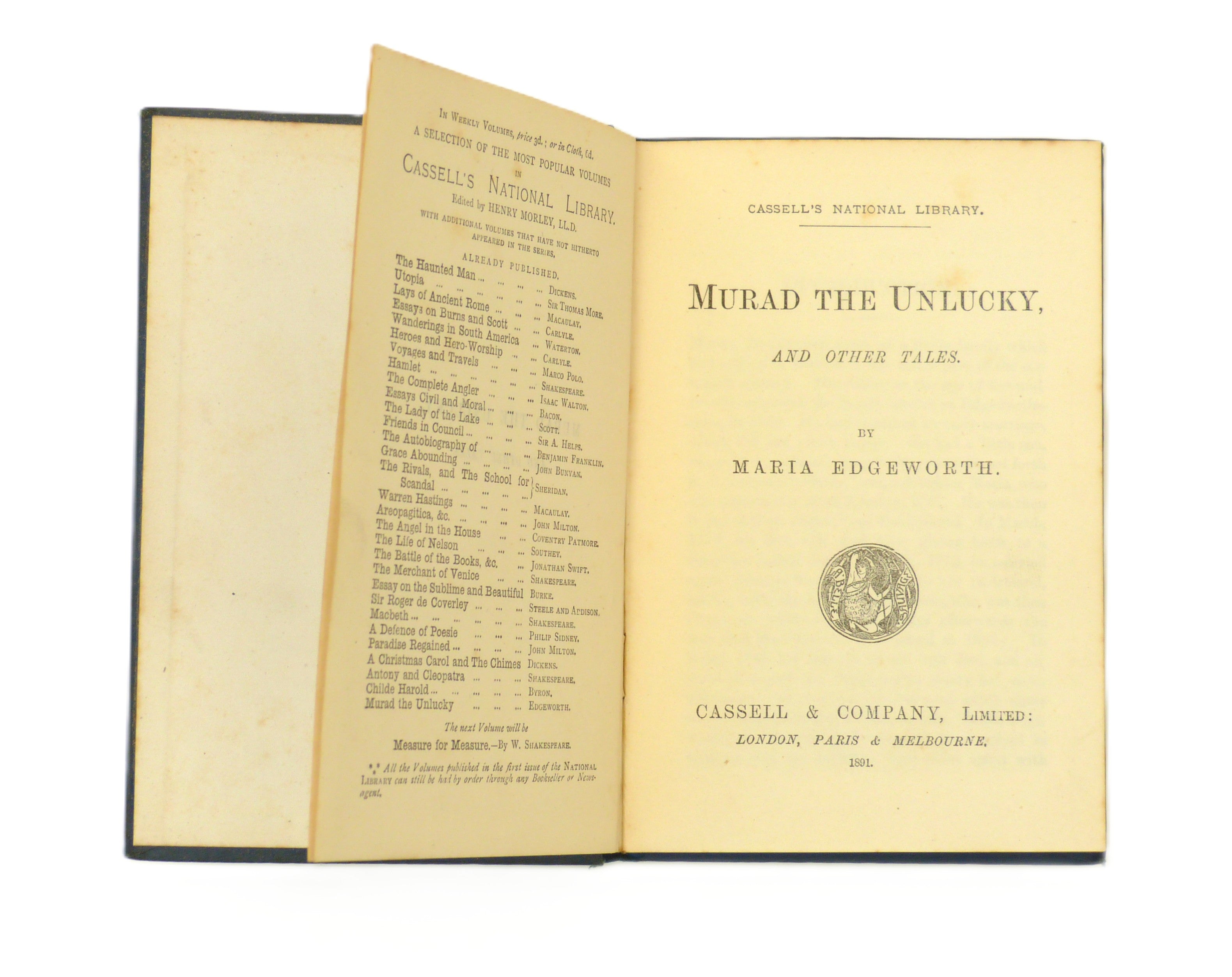 Murad the Unlucky, and other Tales by Maria Edgeworth