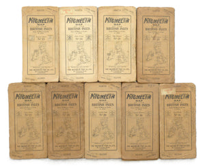 Michelin Map of the British Isles - Complete Irish Set (9 Maps)