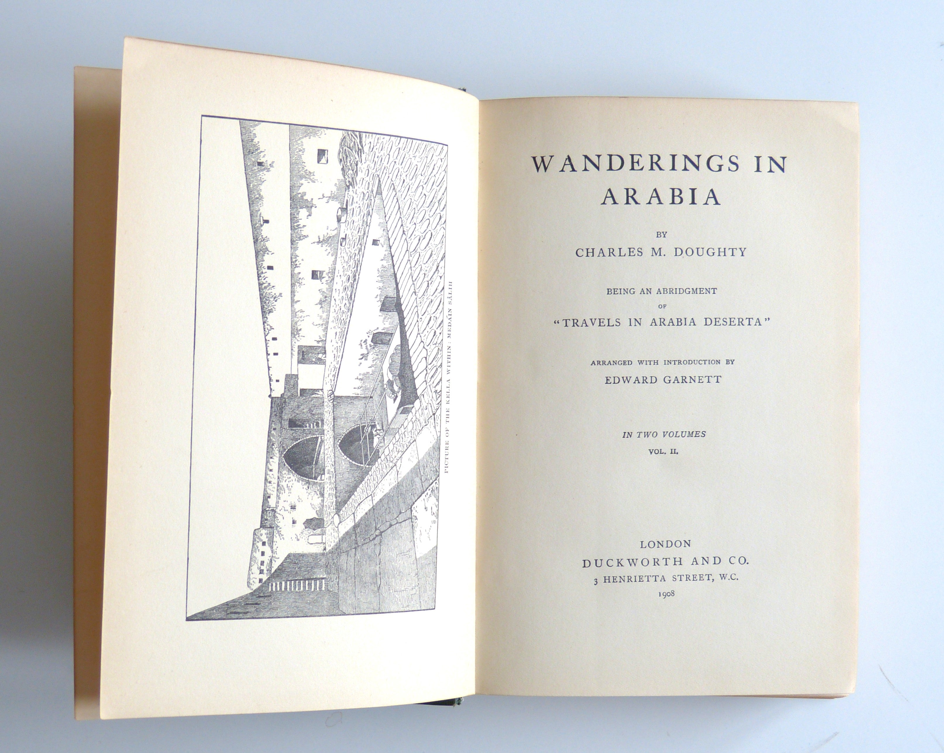 Wanderings In Arabia (in two volumes) by Charles M.Doughty