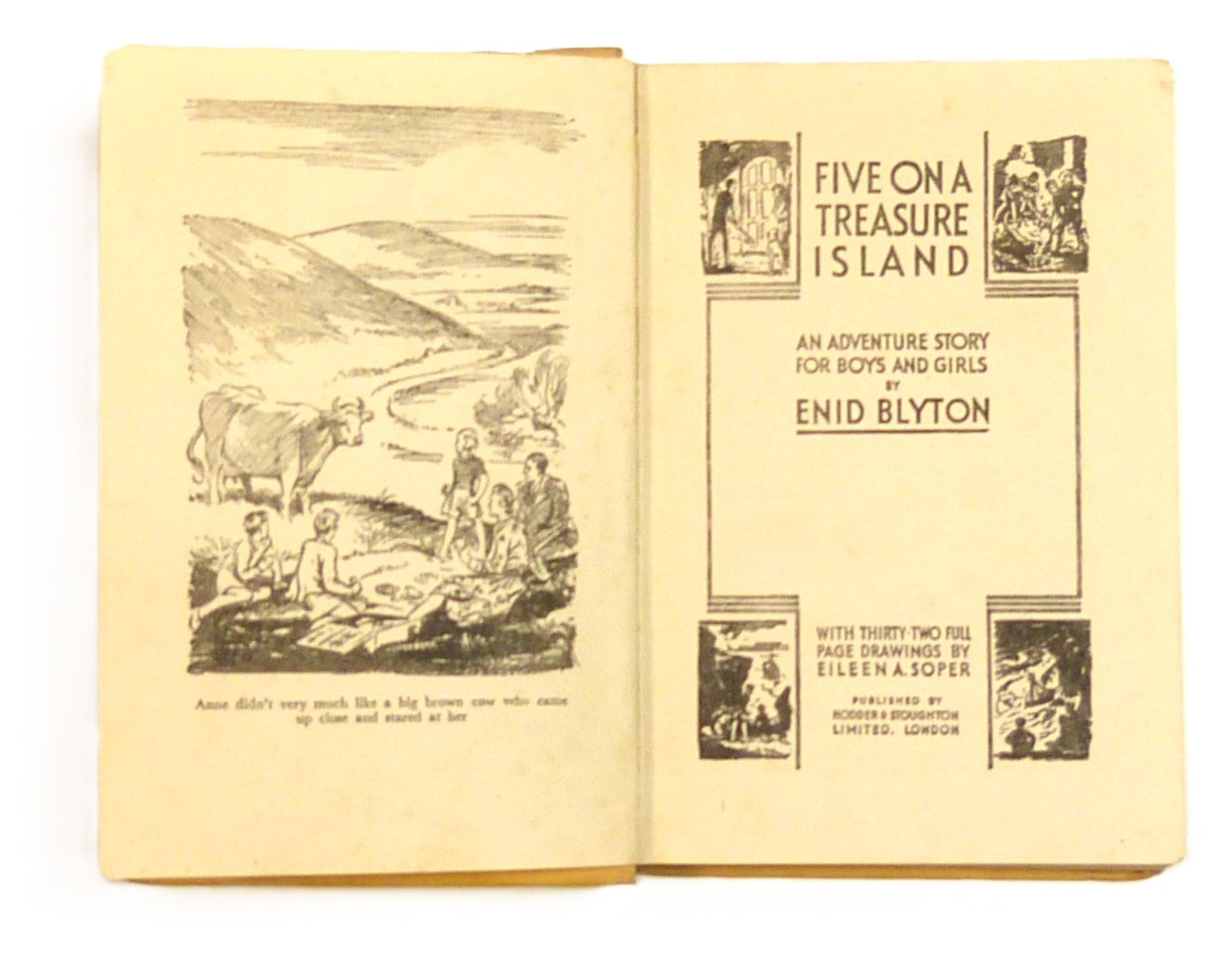 Five on a Treasure Island by Enid Blyton