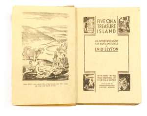 Five on a Treasure Island by Enid Blyton