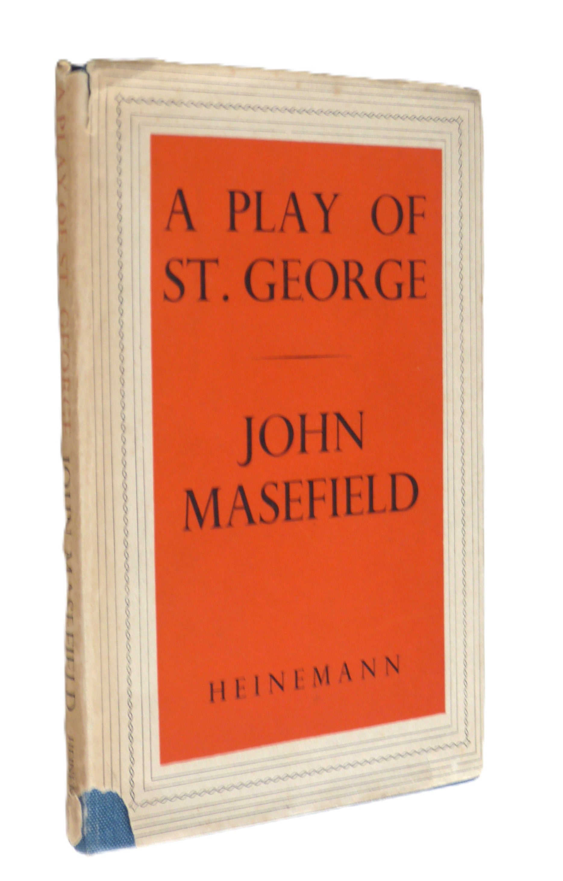 A Play Of St. George by John Masefield - signed copy