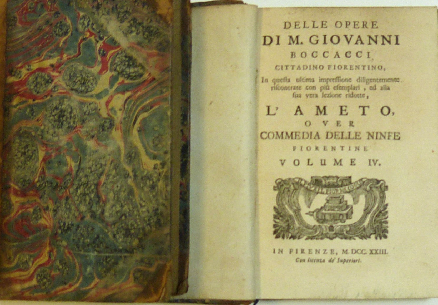 Delle opere di m. Giovanni Boccacci . in questa ultima impressione . riscontrate . Volumes 2-4 by Giovanni Boccaccio