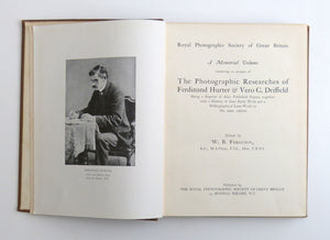 The Photographic Researches of Ferdinand Hurter & Vero C. Driffield - Being a Reprint of Their Published Papers, Together with a History of Their Early Work and a Bibliography of Later Work by Sam W.B. Ferguson (ed.)
