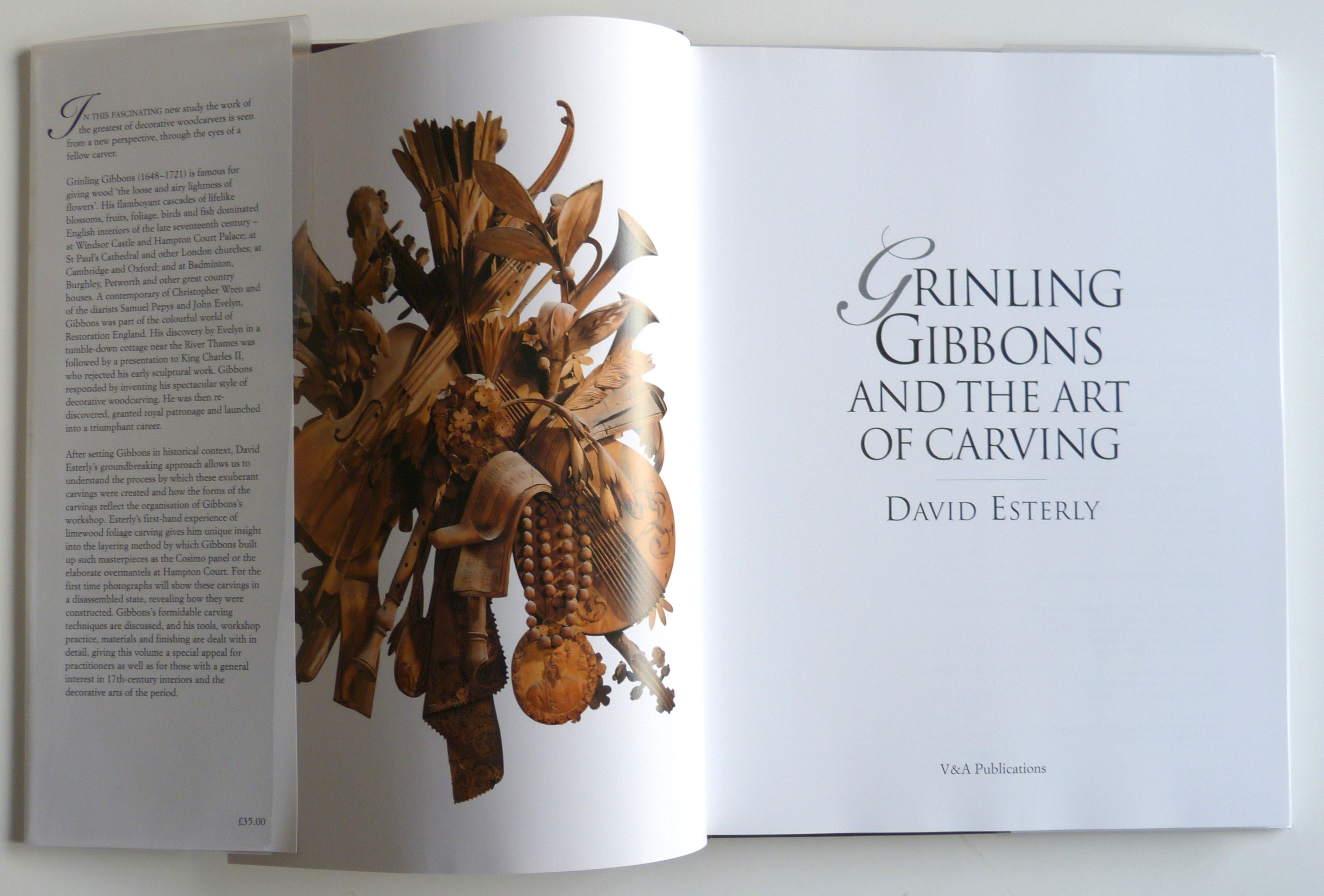 Grinling Gibbons and the Art of Carving by David Esterly