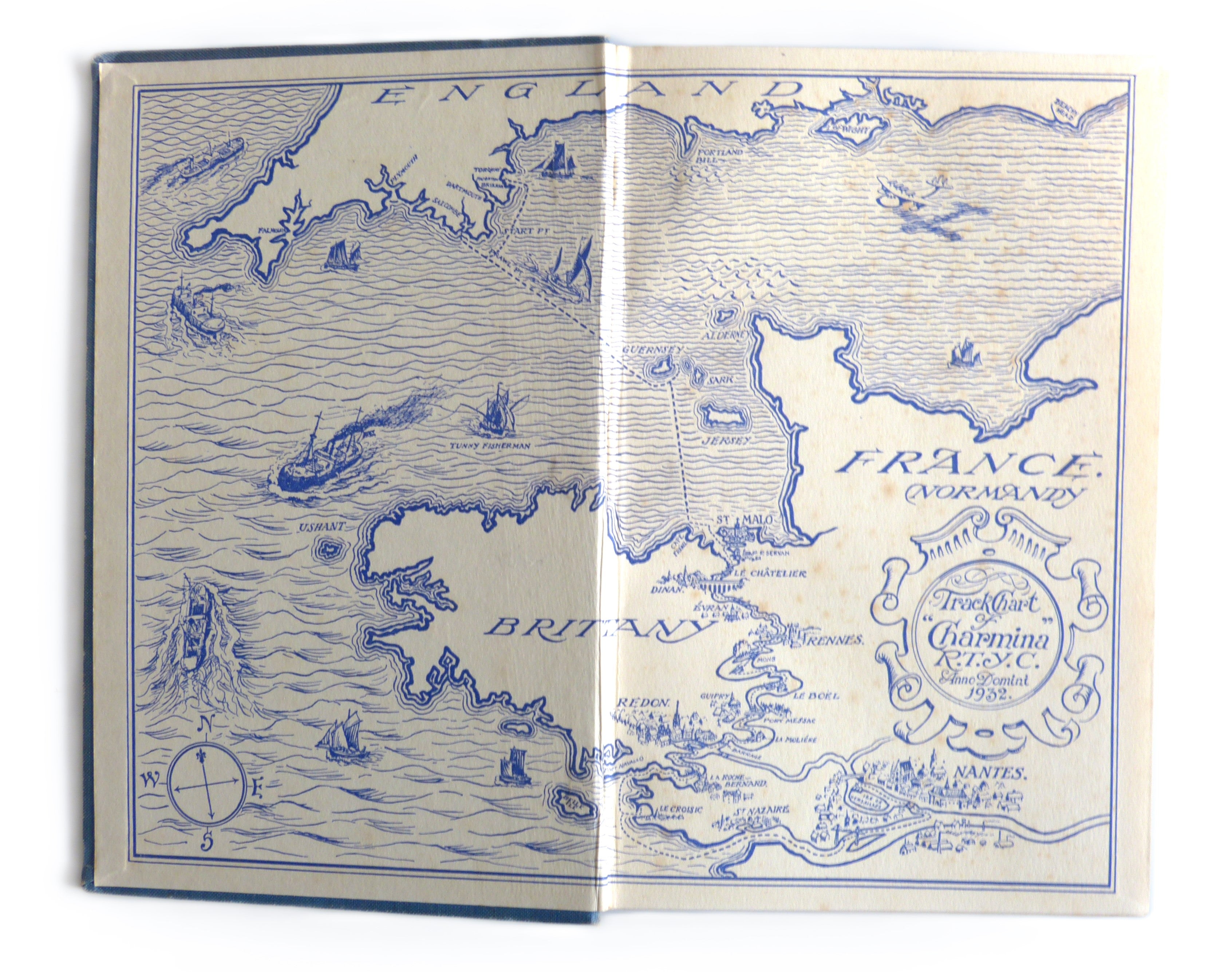 Through Brittany in "Charmina." From Torbay to the Bay of Biscay in a 6-tonner by E. Keble Chatterton