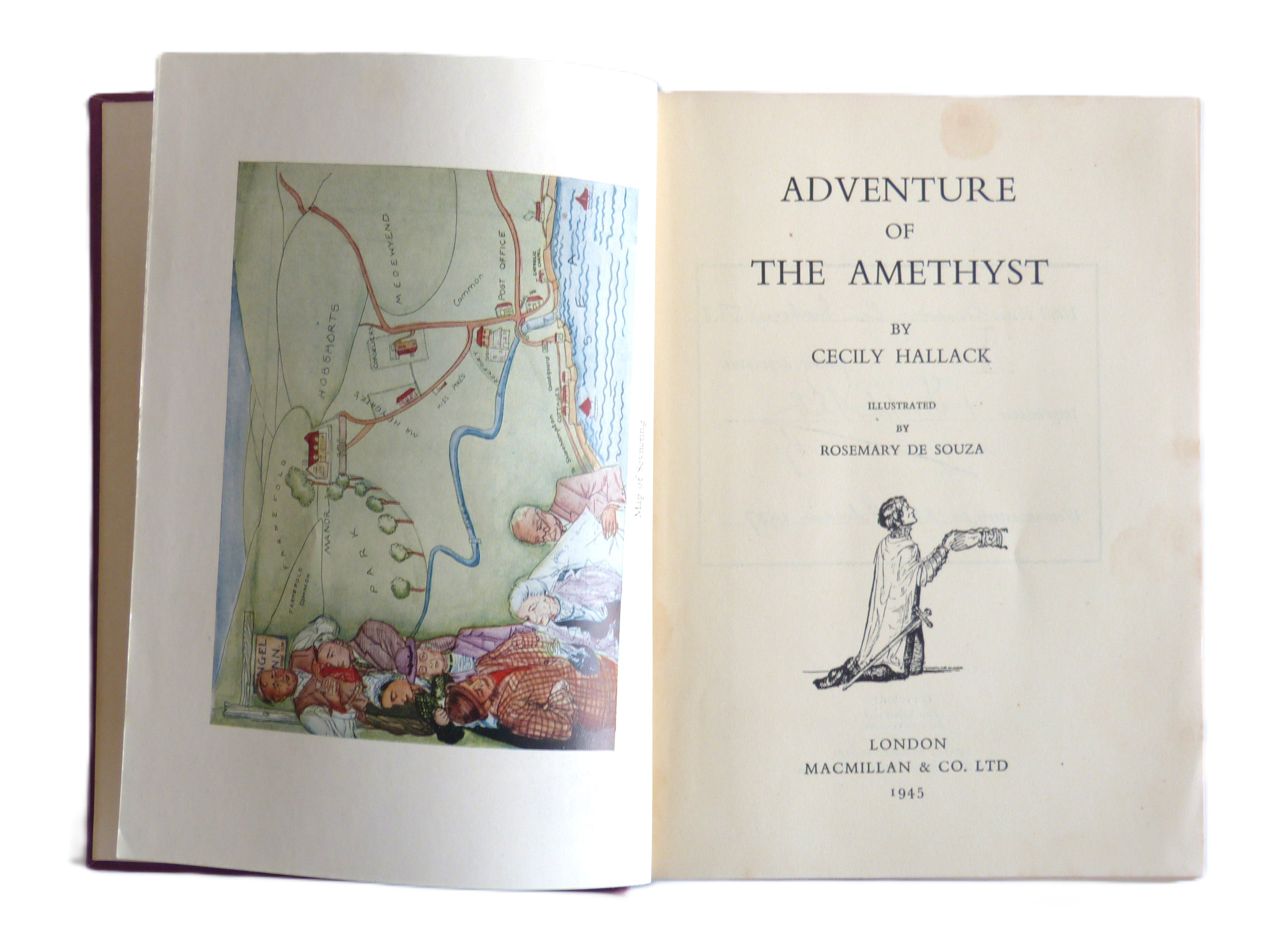 Adventure of The Amethyst by Cecily Hallack