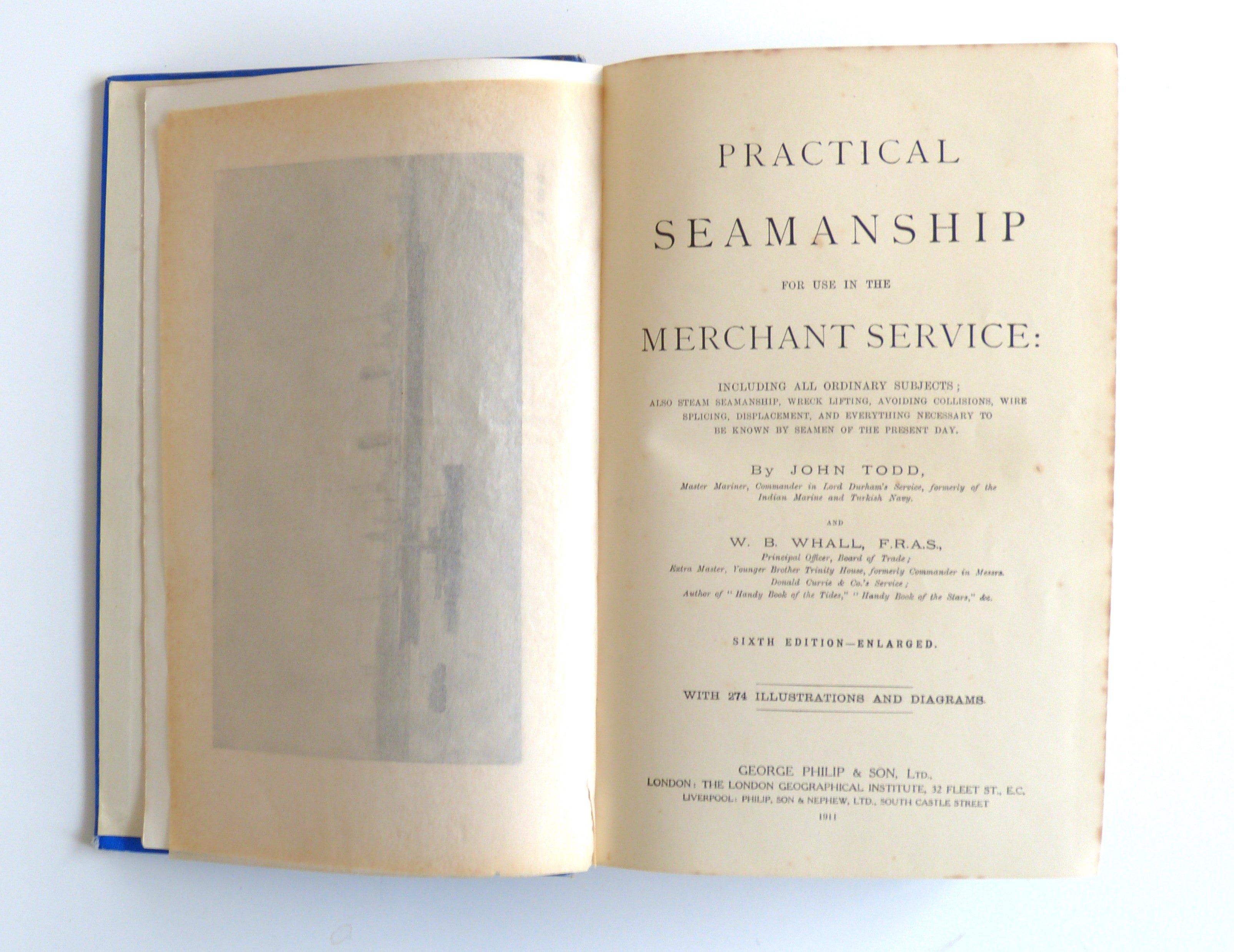 Practical Seamanship for Use in the Merchant Service by John Todd and W. B. Whall