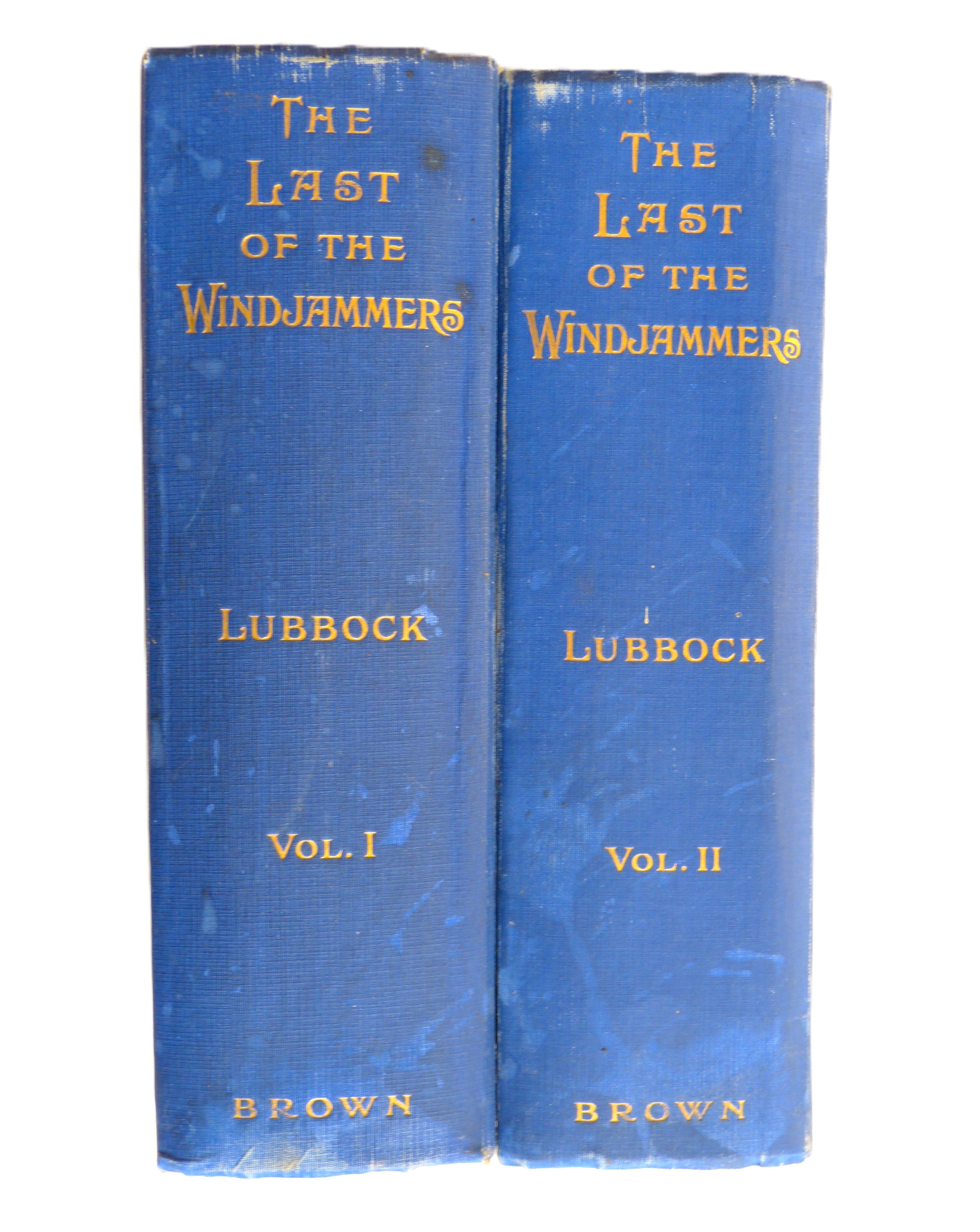 The Last of the Windjammers, Vol1 and Vol.2 by Basil Lubbock