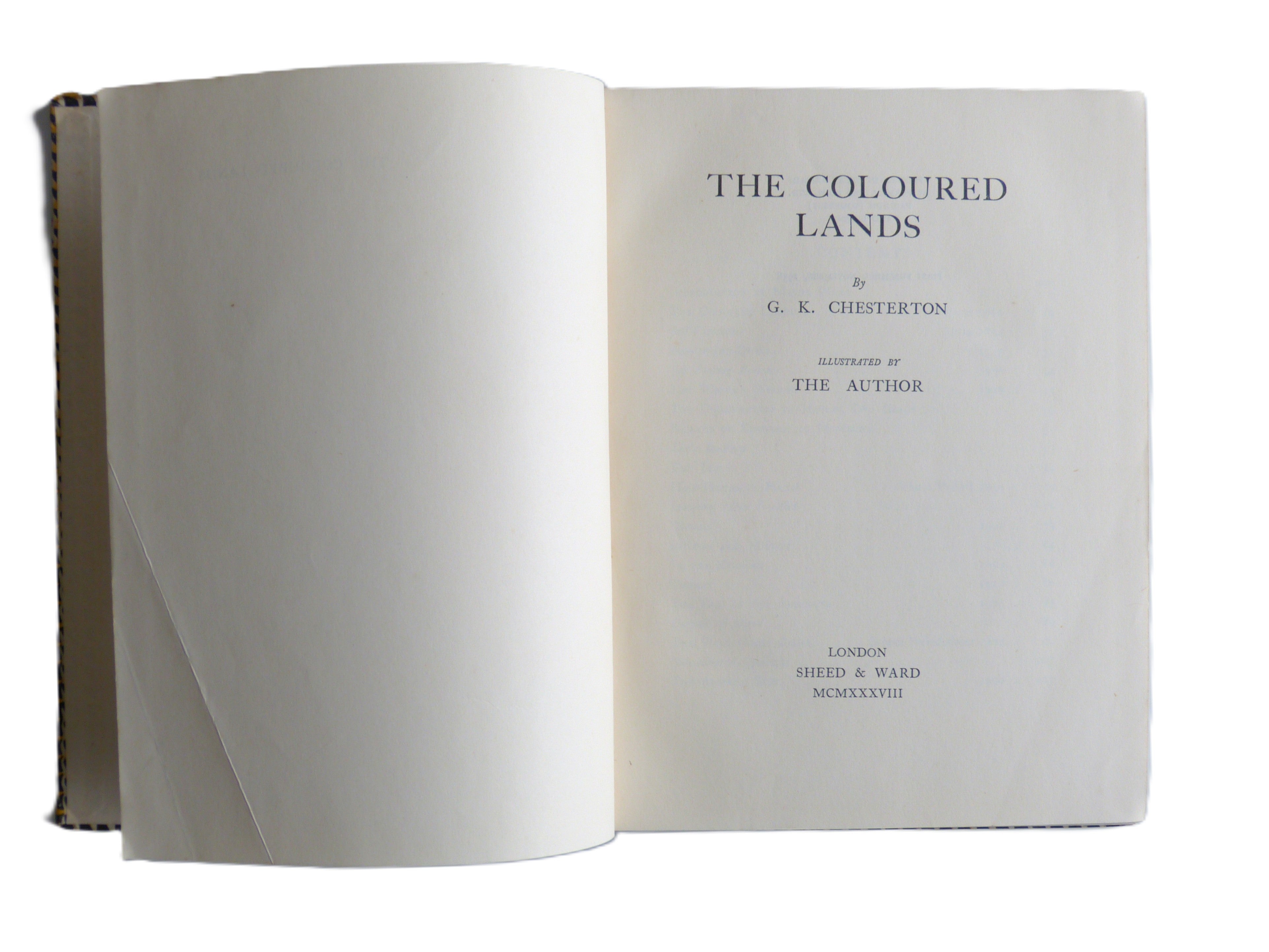 The Coloured Lands by G.K.Chesterton