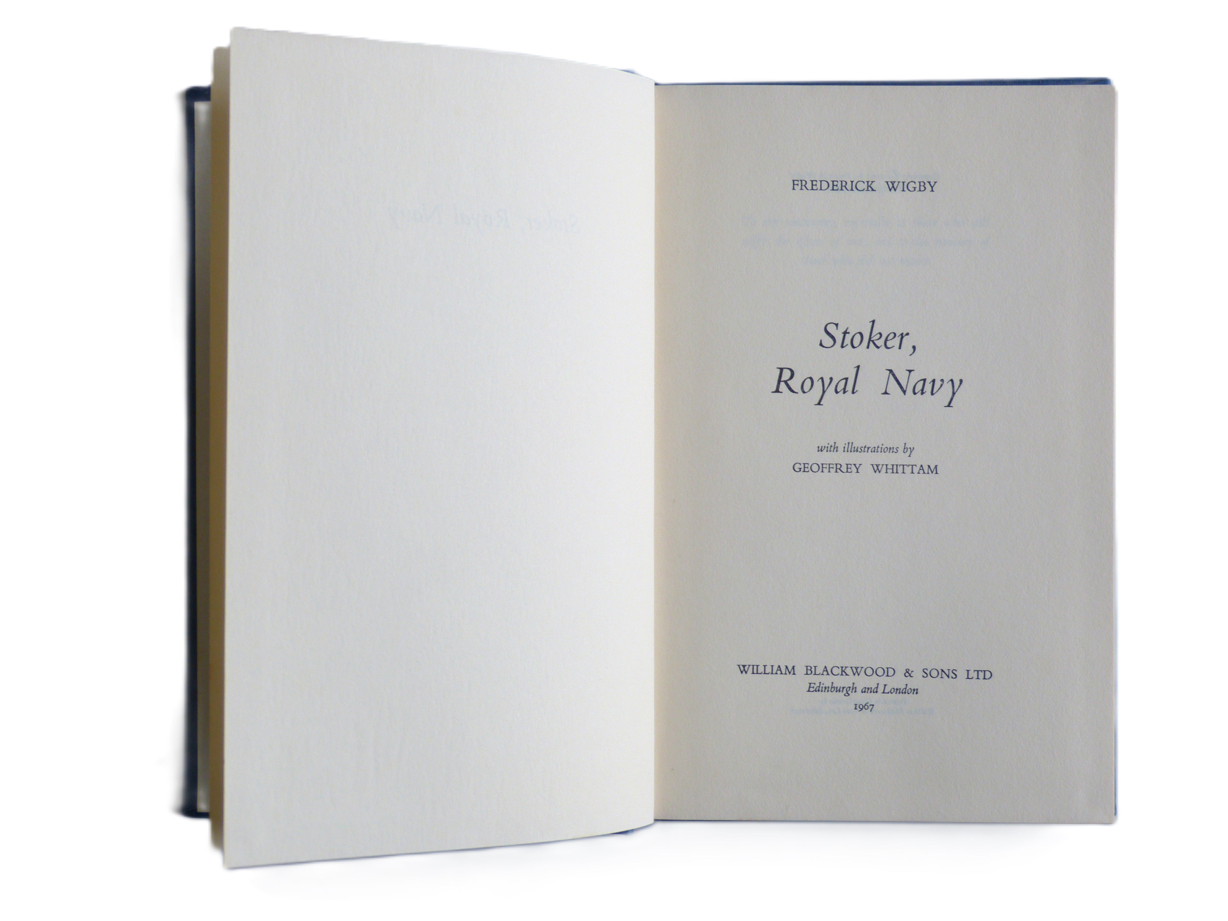 Stoker, Royal Navy by Frederick Wigby