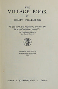 The Village Book by Williamson Henry