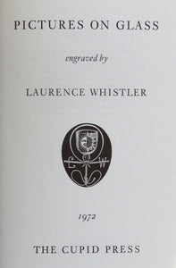 Pictures on Glass by Whistler, Laurence